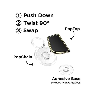 Secondary image for hover Enamel Obsidian Cut &mdash; PopTop