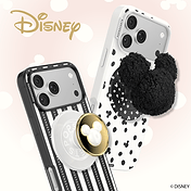 White Mickey Polka Dot &mdash; iPhone 15 Pro MagSafe Case image number 3