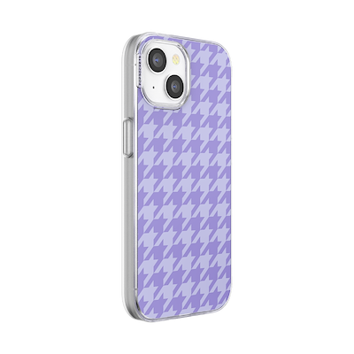 Secondary image for hover Lilac Houndstooth &mdash; iPhone 15 MagSafe Case