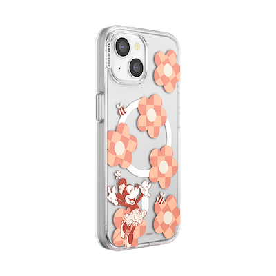 Secondary image for hover Minnie Checkered Flower&nbsp; &mdash; iPhone 15 MagSafe Case