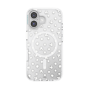 Clear Mickey Polka Dot &mdash; iPhone 16 MagSafe Case image number 1