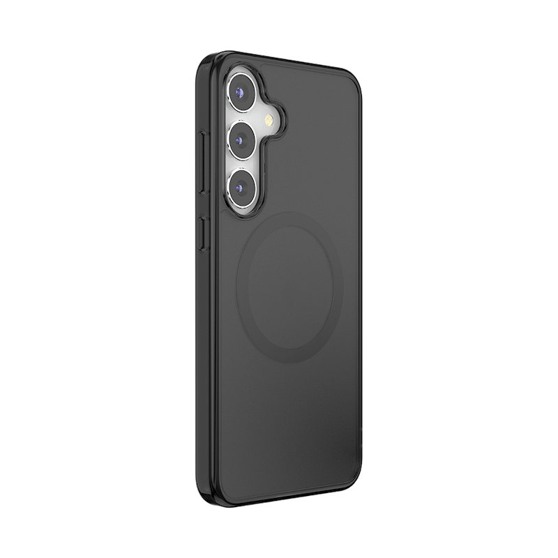 Black Translucent &mdash; Samsung Galaxy S25 Plus MagSafe Case image number 1