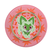 Enamel Sprigatito Stretch &mdash; MagSafe PopGrip image number 2