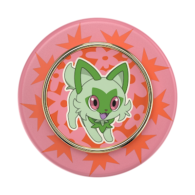 Secondary image for hover Enamel Sprigatito Stretch — MagSafe PopGrip