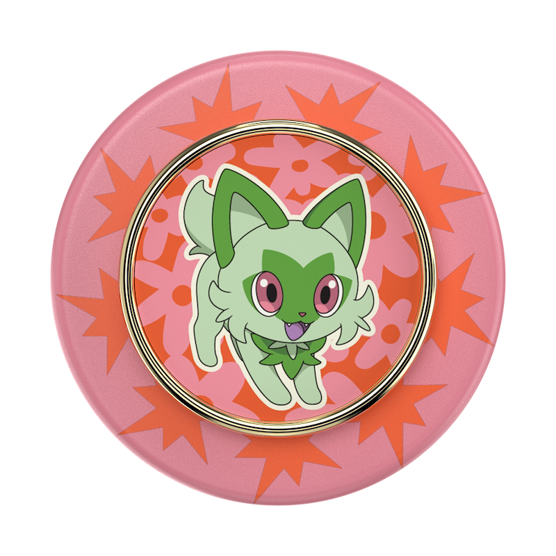 Enamel Sprigatito Stretch — MagSafe PopGrip image number 1