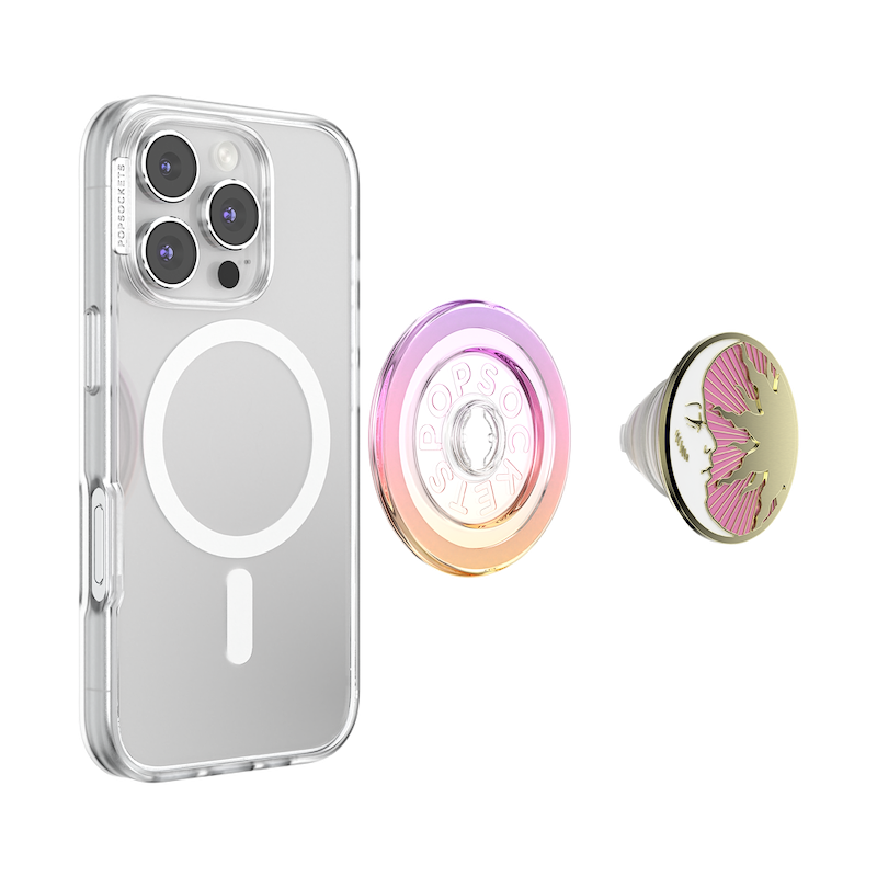 Enamel Lunar Dreams Pink &mdash; MagSafe PopGrip image number 4