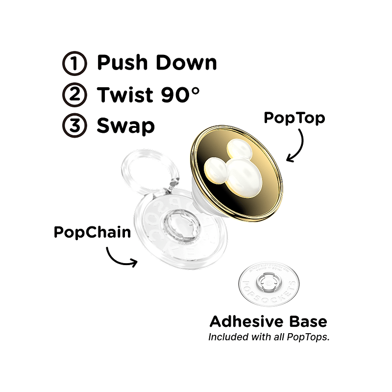 Enamel Pearl Mickey &mdash; PopTop image number 1