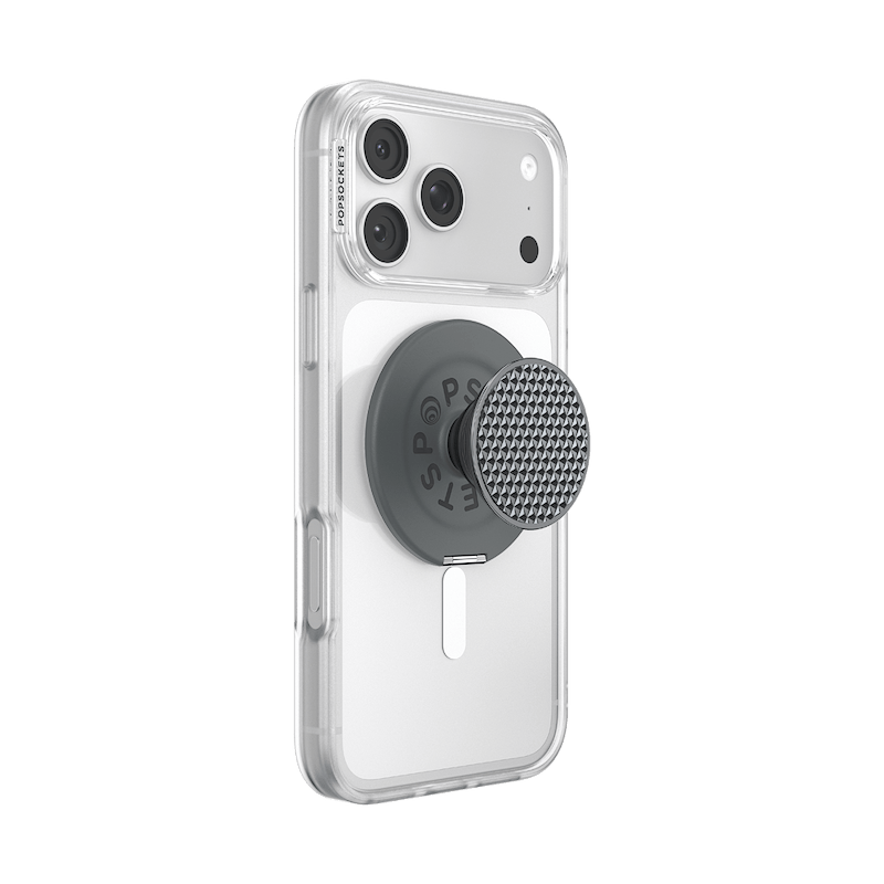 Aluminum Knurl Gunmetal &mdash; MagSafe Kick-Out Grip & Stand image number 8