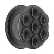 Translucent Black &mdash; MagSafe Suck-Up Grip & Mount image number 1