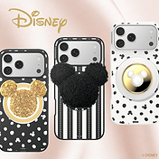 Translucent Black Mickey Polka Dot &mdash; iPhone 17 Pro Max MagSafe Case image number 3