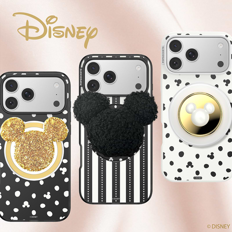 Translucent Black Mickey Polka Dot &mdash; iPhone 17 Pro Max MagSafe Case image number 2