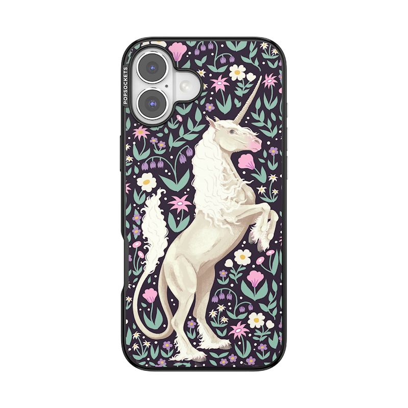Unicorn in Bloom &mdash; iPhone 16 Plus MagSafe Case image number 0