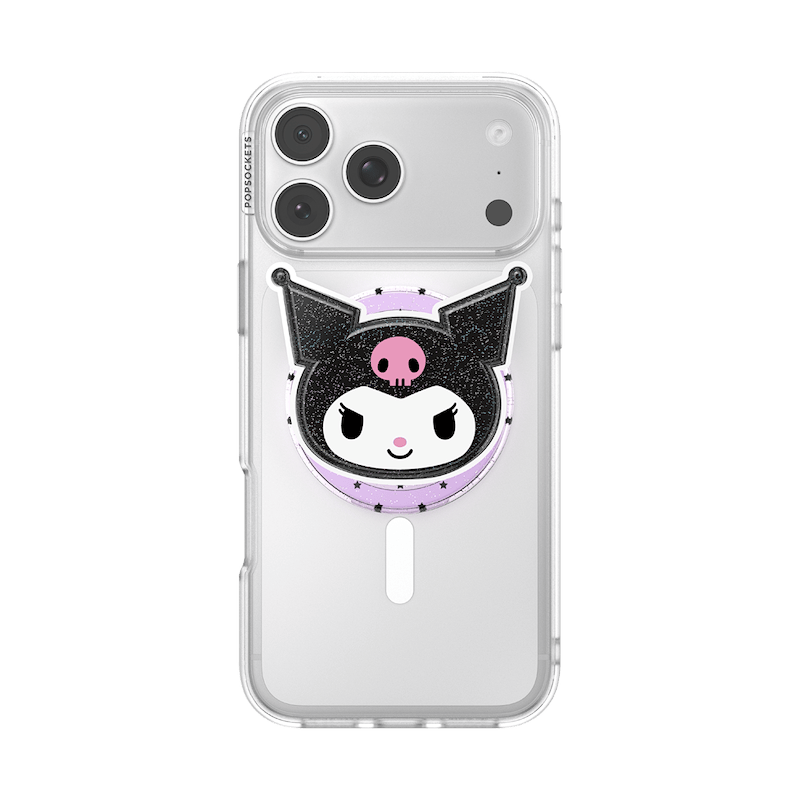 Tidepool Glitter Kuromi &mdash; MagSafe PopGrip image number 6