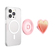 Squishy Tidepool Heart Pinky &mdash; MagSafe PopGrip image number 4