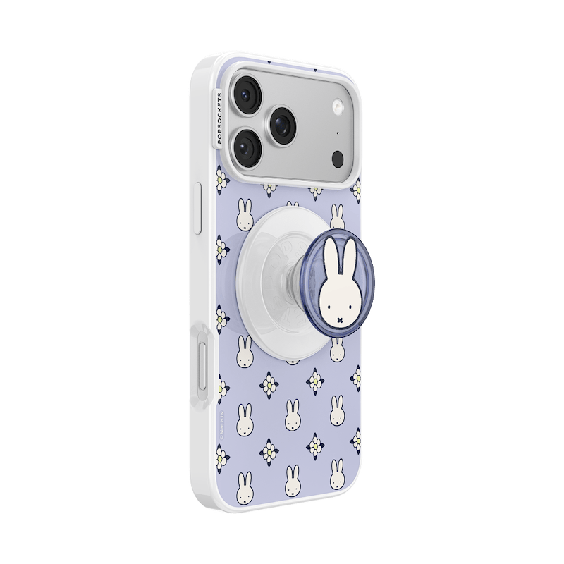 Miffy in Bloom Lavender &mdash; iPhone 18 Pro Max MagSafe Case image number 1