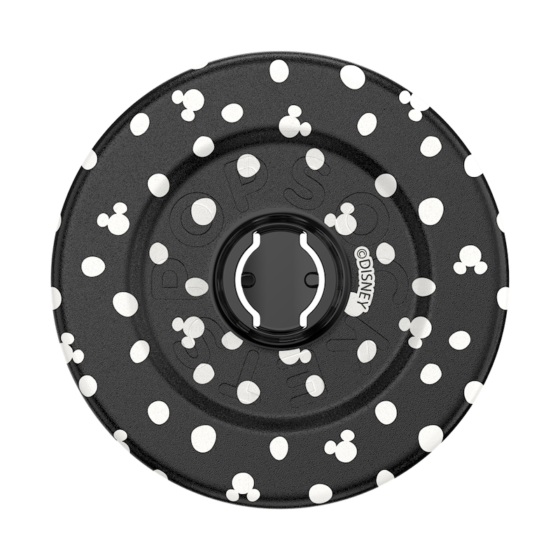 Mickey Polka Dot Black &mdash; MagSafe PopGrip image number 2
