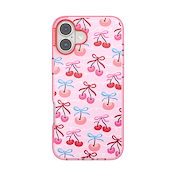 Cherry Bows &mdash; iPhone 16 Plus MagSafe Case image number 1