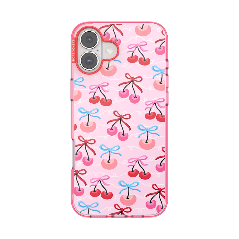 Cherry Bows &mdash; iPhone 16 Plus MagSafe Case image number 0