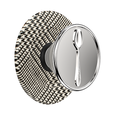 Enamel Silver Spoon &mdash; MagSafe PopGrip