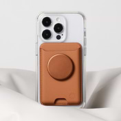 Cognac &mdash;  Softgoods MagSafe PopWallet+ image number 3