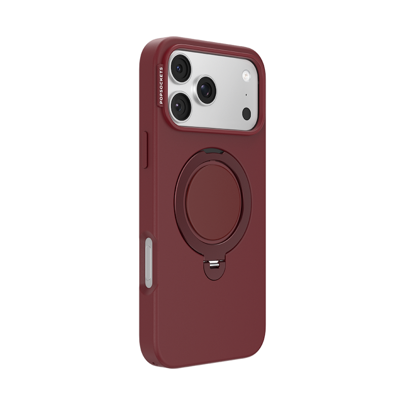 Burgundy &mdash; iPhone 18 Pro Max Low-Pro MagSafe Case image number 2