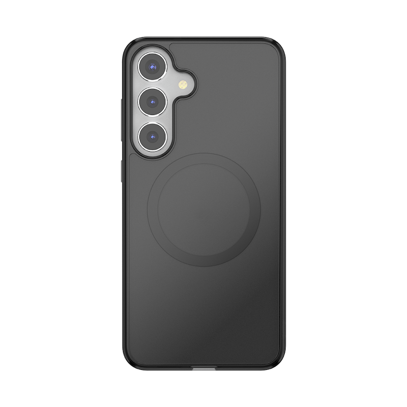 Black Translucent &mdash; Samsung Galaxy S25 Plus MagSafe Case image number 0