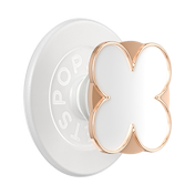 Enamel Clover Rose Gold &mdash; MagSafe PopGrip image number 1