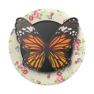 Secondary image for hover Enamel Butterfly Monarch &mdash; MagSafe PopGrip