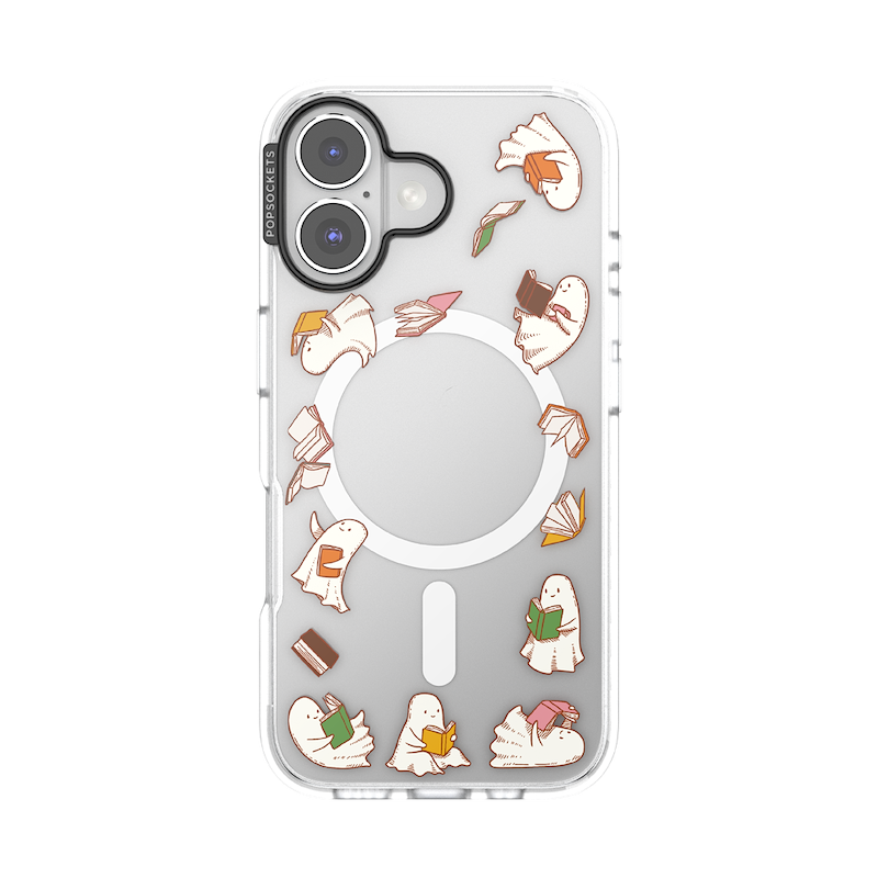 Spooky Book Club &mdash; iPhone 16 MagSafe Case image number 0
