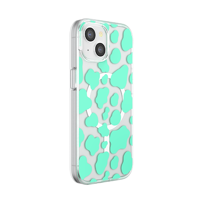 Secondary image for hover Turquoise Cow Cow&nbsp; &mdash; iPhone 15 MagSafe Case