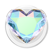 Iridescent Crystal Heart &mdash; MagSafe PopGrip image number 2