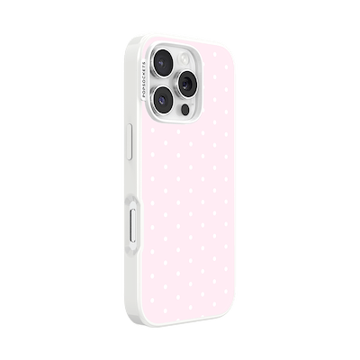 Secondary image for hover Blush Pink PolkaDot &mdash; iPhone 16 Pro MagSafe Case