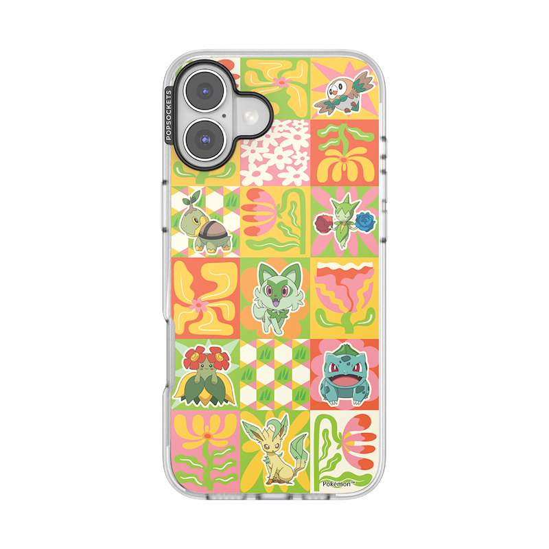 Grass Type Mod Quilt &mdash; iPhone 16 Plus MagSafe Case image number 0
