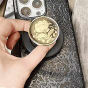 Enamel Rose Noir &mdash; MagSafe PopGrip image number 3