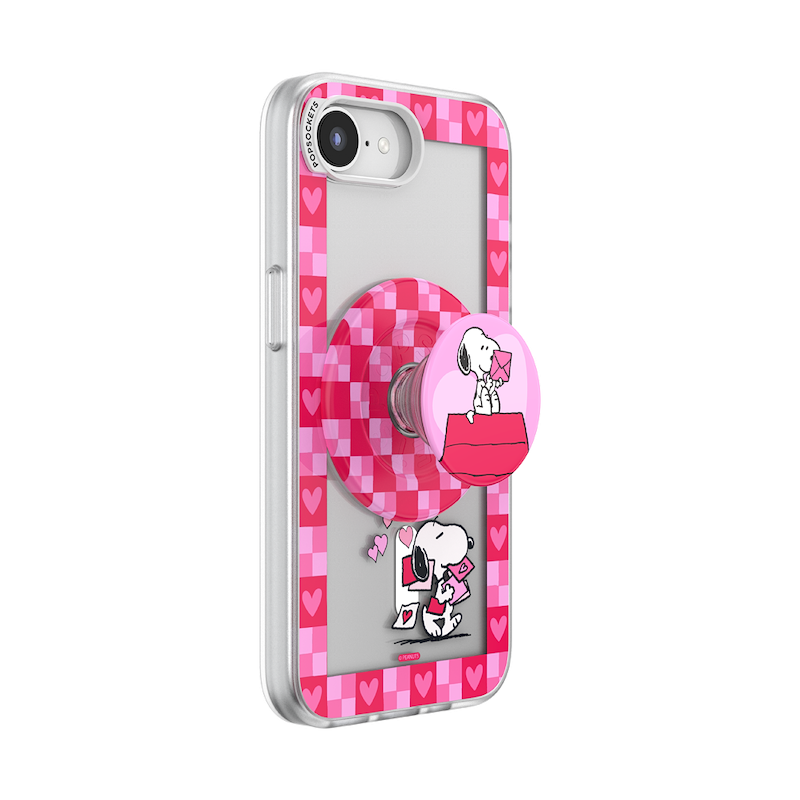 Snoopy's Love Notes &mdash; iPhone 16E MagSafe Case image number 1