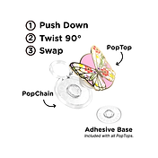 Enamel Mariposa Bloom &mdash; PopTop image number 2