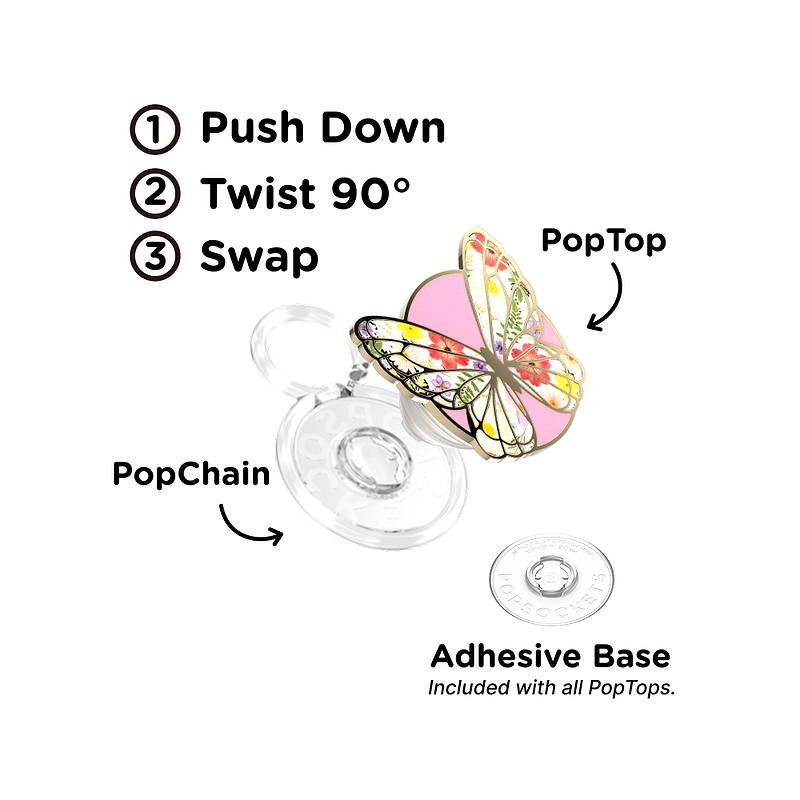 Enamel Mariposa Bloom &mdash; PopTop image number 1