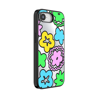 Secondary image for hover Doodle Flowers &mdash; iPhone 17e/16e MagSafe Case
