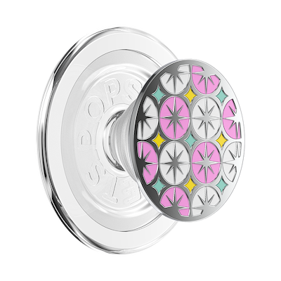 Enamel Atomic Wallpaper — MagSafe PopGrip