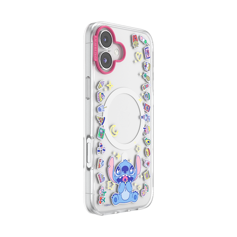 Stitch Snack Attack — iPhone 16 Plus MagSafe Case image number 1