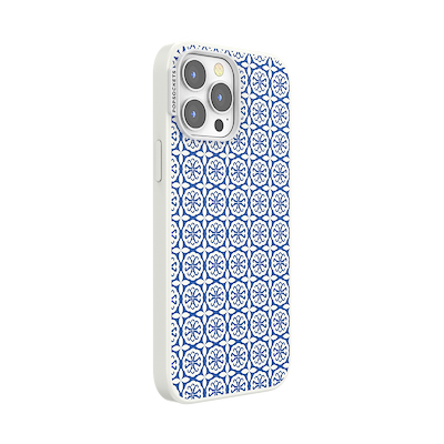 Secondary image for hover Navy Mosaic &mdash; iPhone 13 Pro Max MagSafe Case