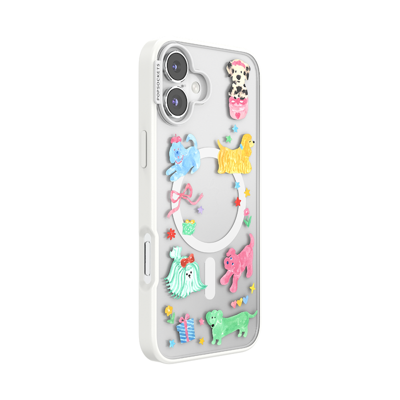 Puppy Cluster &mdash; iPhone 16 Plus MagSafe Case image number 1