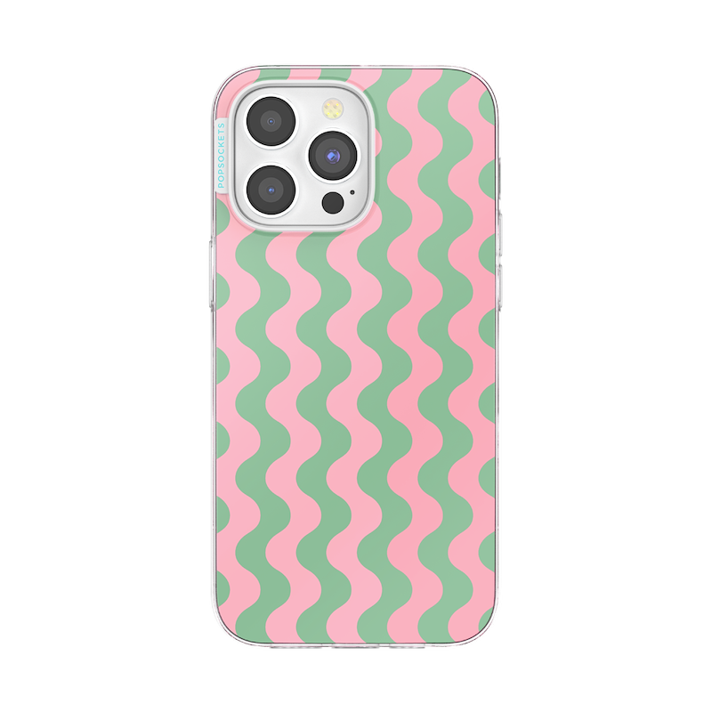 Wavy Flamingo &mdash; iPhone 15 Pro Max MagSafe Case image number 0