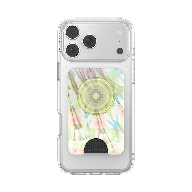 Coastal Tie-Dye Green &mdash; MagSafe PopWallet+ image number 5
