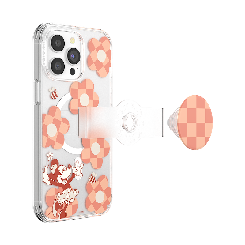 Minnie Checkered Flower&nbsp; &mdash; iPhone 14 Pro Max MagSafe Case image number 5