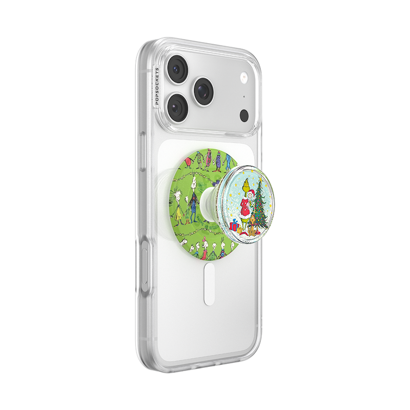 Tidepool Grinch Snow Globe &mdash; MagSafe PopGrip image number 11