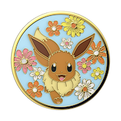 Floral Eevee Enamel &mdash; Adhesive PopGrip image number 2