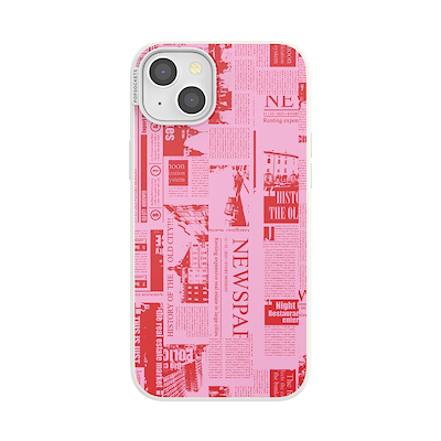 Hot off the Press Pink &mdash; iPhone 15 Plus MagSafe Case