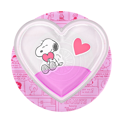 Secondary image for hover Tidepool Squishy Heart Snoopy Love &mdash; MagSafe PopGrip