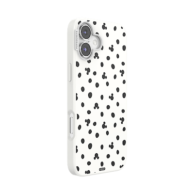 Secondary image for hover White Mickey Polka Dot &mdash; iPhone 16 Plus MagSafe Case